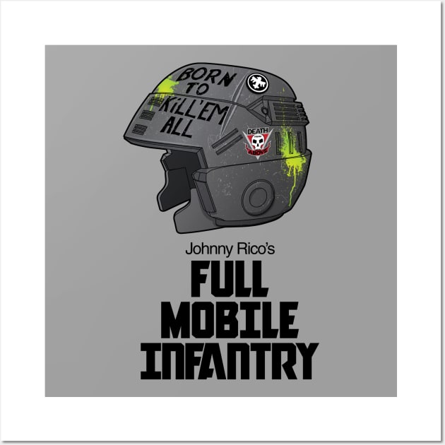 Full Mobile Infantry Wall Art by d4n13ldesigns